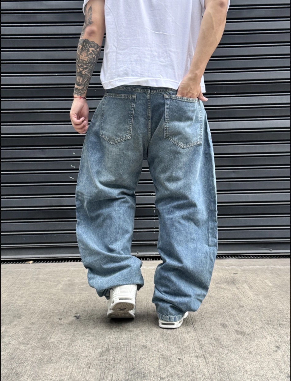 Baggy Oversize Light Clean Wash — vista 2