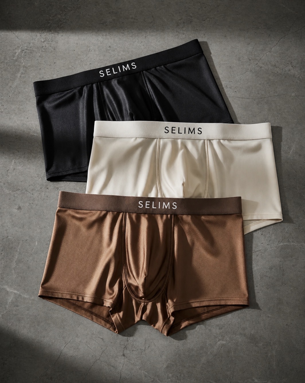 Pack x3 Boxers Emblema Neutros