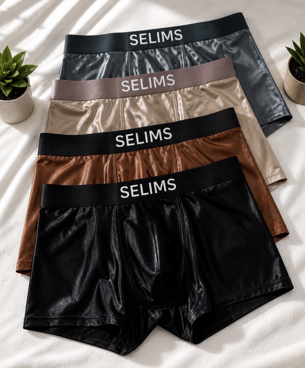 Pack x4 Boxers Emblema Essentials