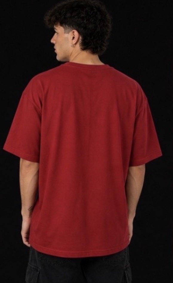 Remera Oversize Selims Signature Roja — vista 2